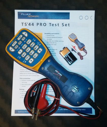 Fluke ts44 pro test set - 100% fully functional ===&gt; free shipping!!! for sale