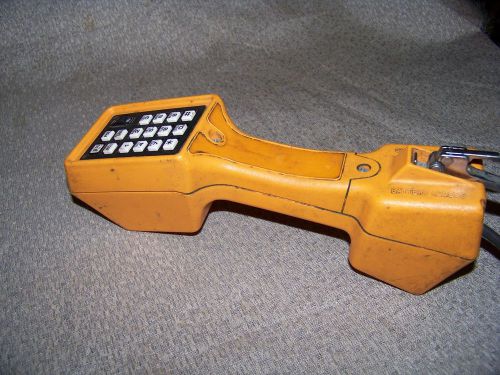 Harris Dracon TS22 Lineman Telephone Handset Tester Butt Set