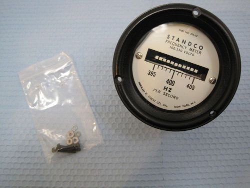 4977 Standco 370-S2 Frequency Meter 100-130V 405Hz/s NC