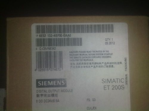 the output module Siemens 6ES7132-4BF00-OAAO