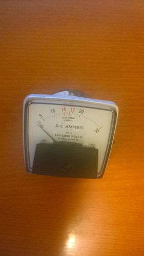 INSTRUMENT AC AMPERE METER 30A Max USED GOOD