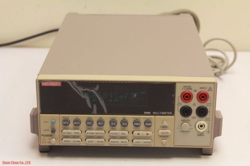 Keithley 2000 multimeter w/ scan card 2000-172-02b ,gpib cable for sale