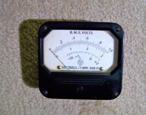 Panel mount meter from a HP 400A voltmeter