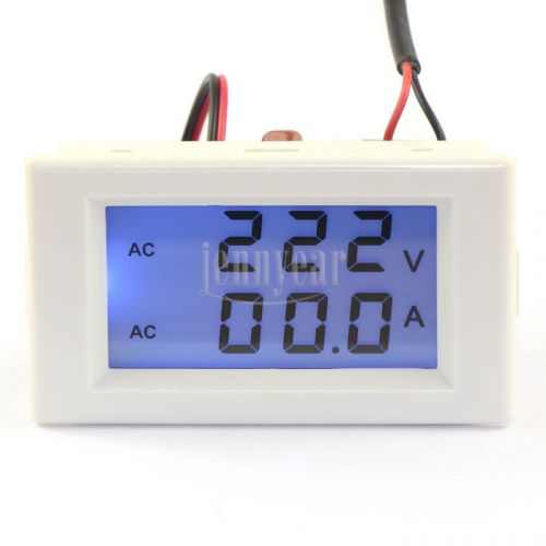 Digital amp meter voltmeter 100-300v/100a+voltage measure current sense resistor for sale