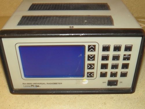 Laser precision rm-6600 universal radiometer for sale