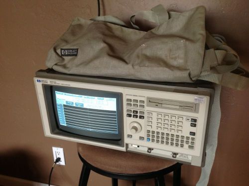 HP AGILENT 1661AS LOGIC ANALYZER / OSCILLOSCOPE Used With Cables As Is