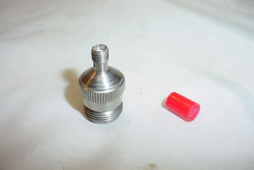Omni Spectra Type N (F) to SMA (F) Coaxial Adapter