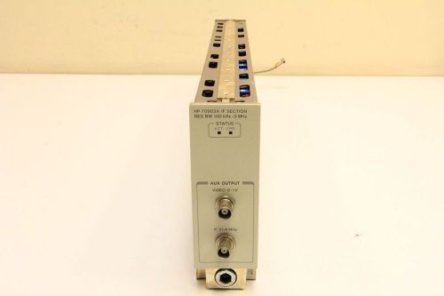 HP 70903A IF SECTION RES BW 100KHZ-3MHZ MODULE (SR:2923A02343)