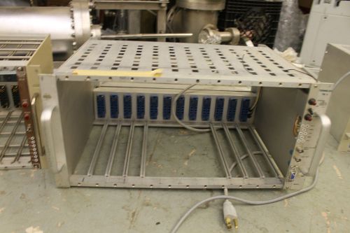 Tennelec tb3 nim bin crate with the ortec 4020 power supply nice for sale