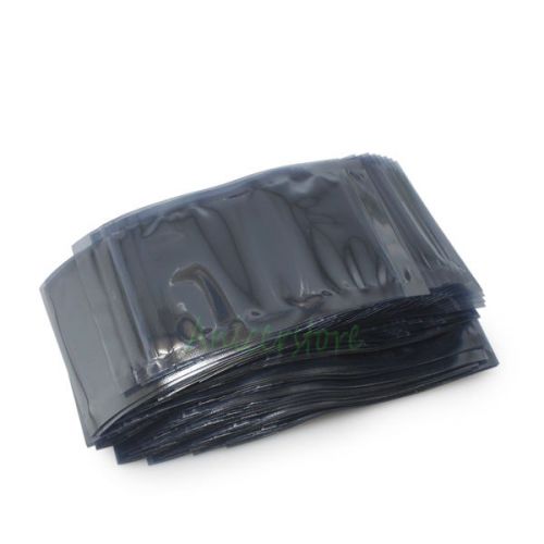 100pcs /lot 100mm x 60mm anti static esd pack zip lock antistatic shielding bags for sale