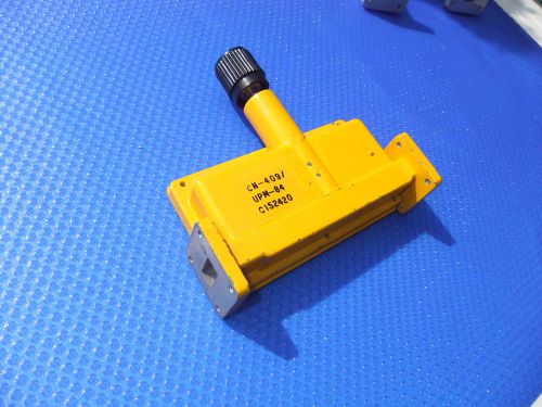 VARIABLE ATTENUATOR WAVEGUIDE WR-62 12.4 GHZ 18 GHZ KU-BAND 14 GHZ SATELLITE