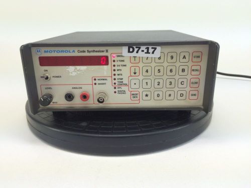 Motorola code synthesizer ii r1150c for sale