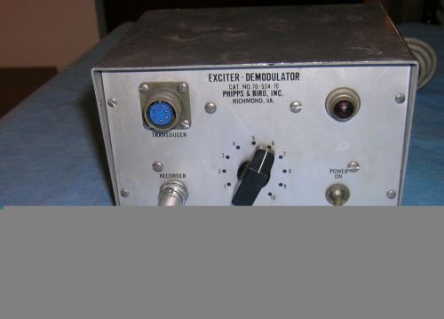 Exciter-demodulator testing device for sale