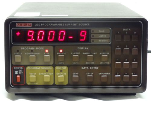 Keithley 220 programmable current source for sale