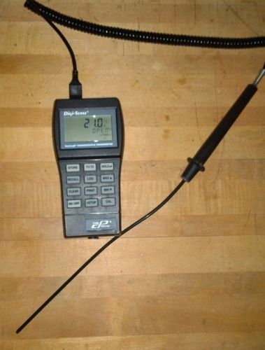 Cole Parmer 91100-50 Digi-Sense DualLogR Thermocouple Thermometer
