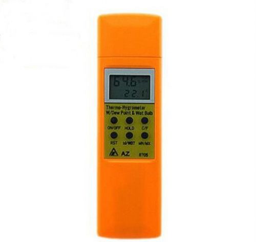 AZ8705 Hygrometer Display Temperature&amp; Humidity 0 to 100% Rel Hum Rnge AZ-8705.