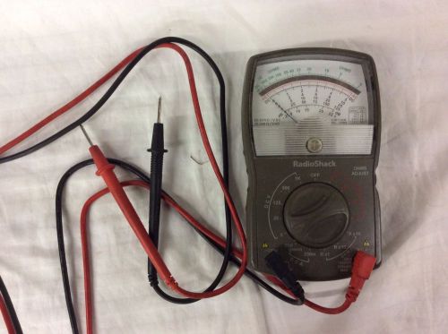 Radio Shack Ohms Meter