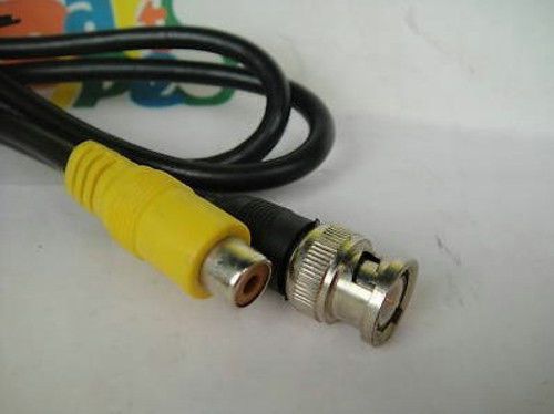 5pcs bnc male to rca female coax rf jumper test cable,bra ay for sale