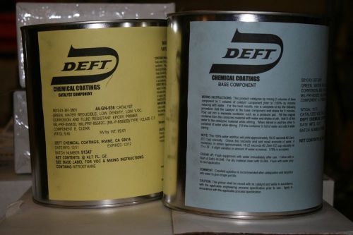 Deft chemical coatings mil-prf-85285d 2 part epoxy 44-gn-036 for sale