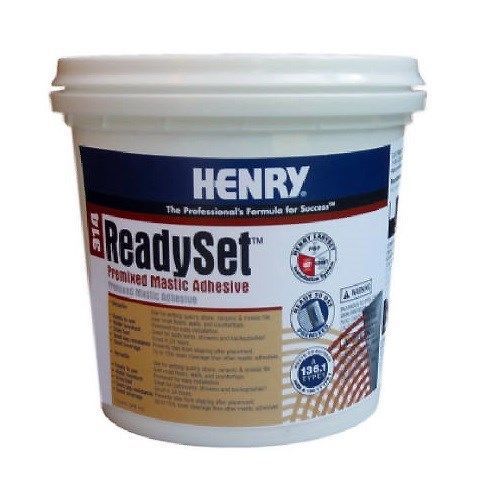 Henry 1-Quart #314 Ceramic Adhesive Multi-Purpose Latex Emulsion Adhesive