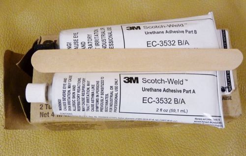 3M Scotch Weld EC-3532 B/A Urethane Adhesive Kit Expired 5/2014