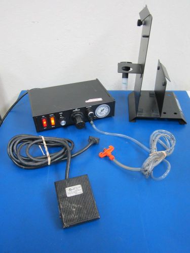 Efd fluid dispensor with footpedal and stand for sale