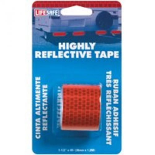 Red Reflect Tape 1.5X4&#039; Roll INCOM MANUFACTURING Reflective RE804 057003446953