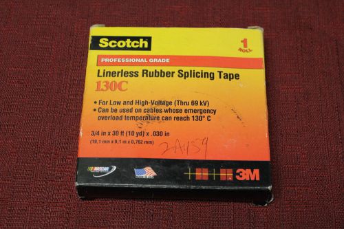 Scotch 130C Linerless Rubber Splicing tape 130C-6108-3340-4 New