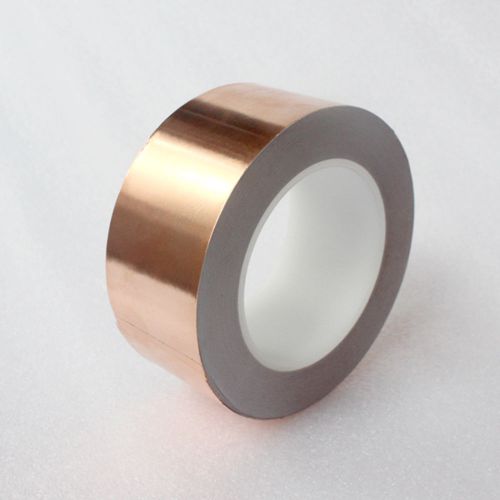 45mm*33m single conductive copper foil tape emi shielding copper foil strip for sale