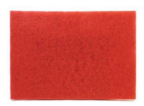 3m 59258 5100 buffer floor pad 20&#034; x 14 &#034; red for sale