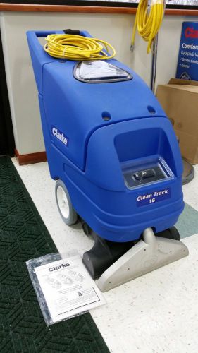 Clarke clean track 16 carpet extractor for sale