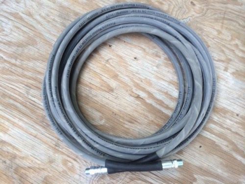 50ft 3/8&#034; 4000psi gray non-marking pressure washer hose for sale
