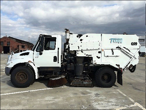 low pressure control switch for sale, Tymco 600 street sweeper- international 4200 vt365 chassis