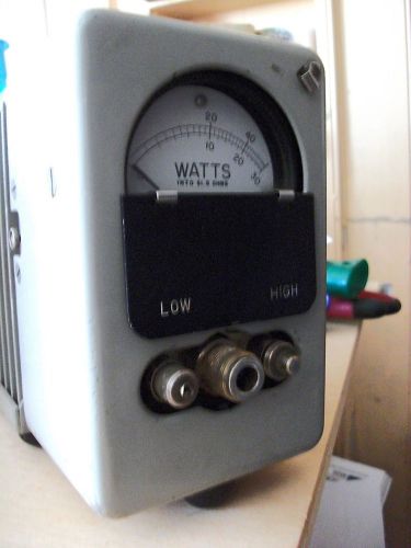 Bird termaline wattmeter model 61  30 - 500 mhz             ( 12-11 ) for sale