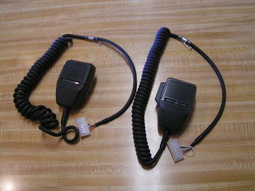*2* General Electric Mobile Base  Microphone GE 19B801398P12 Classic Police 359