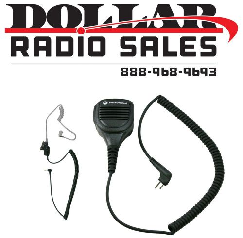 Speaker mic &amp; earpiece for motorola cp200 cls1110 pr400 bpr40 xu2100 rdx radios for sale