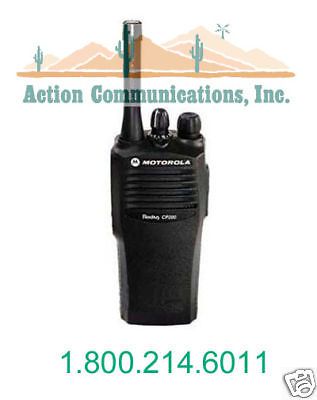 MOTOROLA RADIUS CP200 -  TWO-WAY RADIO VHF, 4CH, 5 WATT,CP200