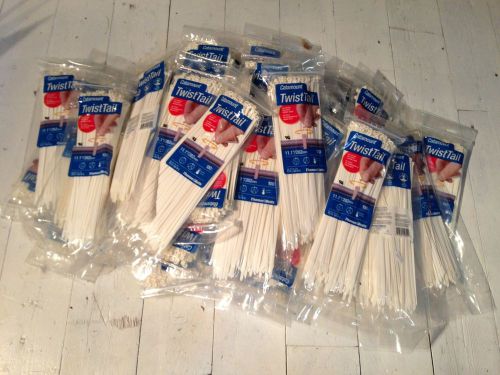 Lot Thomas &amp; Betts 11 inch Ty rap. 40 packages of 100. 4000 cable ties. NEW