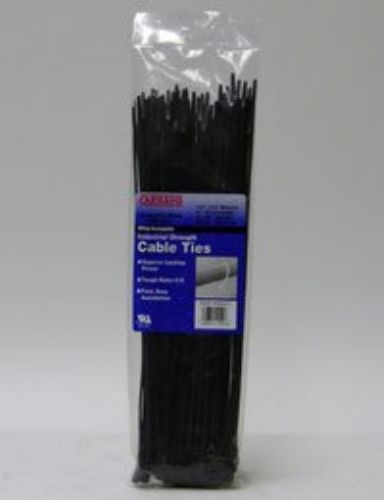 Carrand (14-50UV/C) Cable Tie and Mount  14&#034;  Black