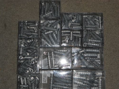 Lag shield anchor assortment 255 anchors for sale