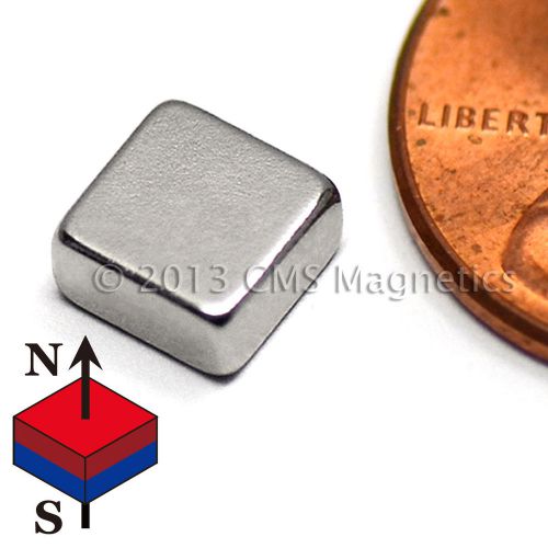 N42 1/4x1/4x1/8&#034; Neodymium Magnets NdFeB Rare Magnets Craftings Lot 1000