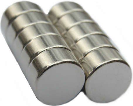 10 neodymium magnets 1/2 x 1/4 inch disc n48 brand new! for sale