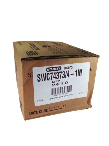 Stanley bostitch swc74373/4 -1m staples (1 case, 24 coils) for sale