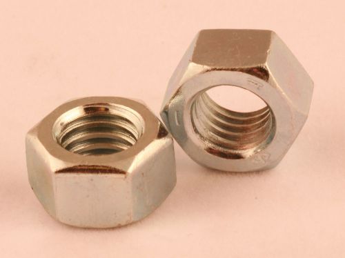 1/4-20  finished hex nut unc grade 5 coarse thread zinc    100 pack for sale