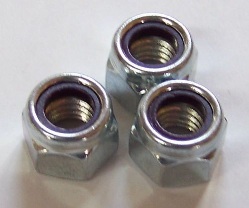 50 qty-nc nylon insert lock nut 5/16-18 zp(9541) for sale