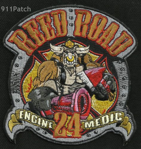 HOUSTON, TX - Engine Medic 24 REED ROAD FIREFIGHTER Patch Fire Dept.