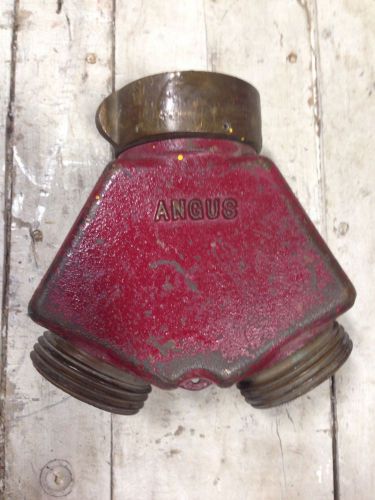 Angus Fire Y Fitting Valve Fire Hydrant Hose Adapter Connector