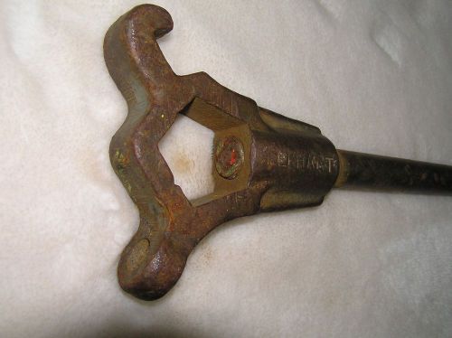 Spanner wrench elkhart fire hydrant tool fire fighter s454 vintage for sale