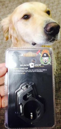 Black Jack Mount BlackJack Fire Fighter Bullethd Pro Helmet Camera Clamp bj004