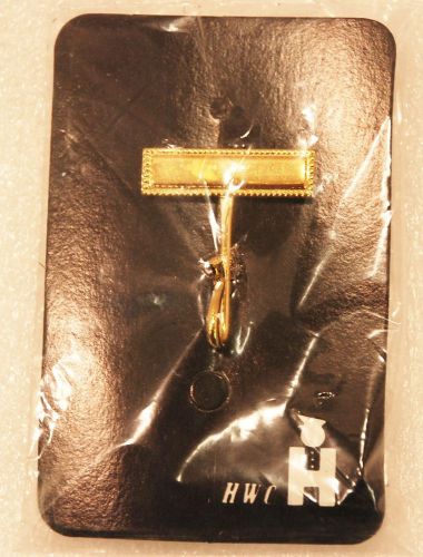 HWC Police Security Gold Plated Whistle Hook for Uniform &amp; Military Shirt